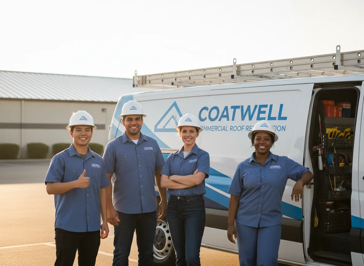 Commercial roof coating company in Sheridan, IL